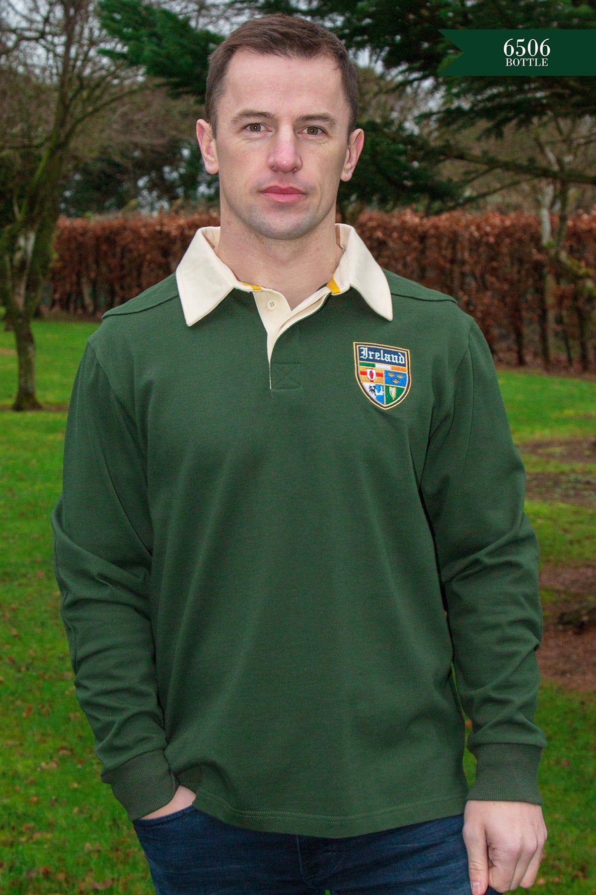 Retro Irish Rugby Shirt 6506 – Kathleen's of Donegal