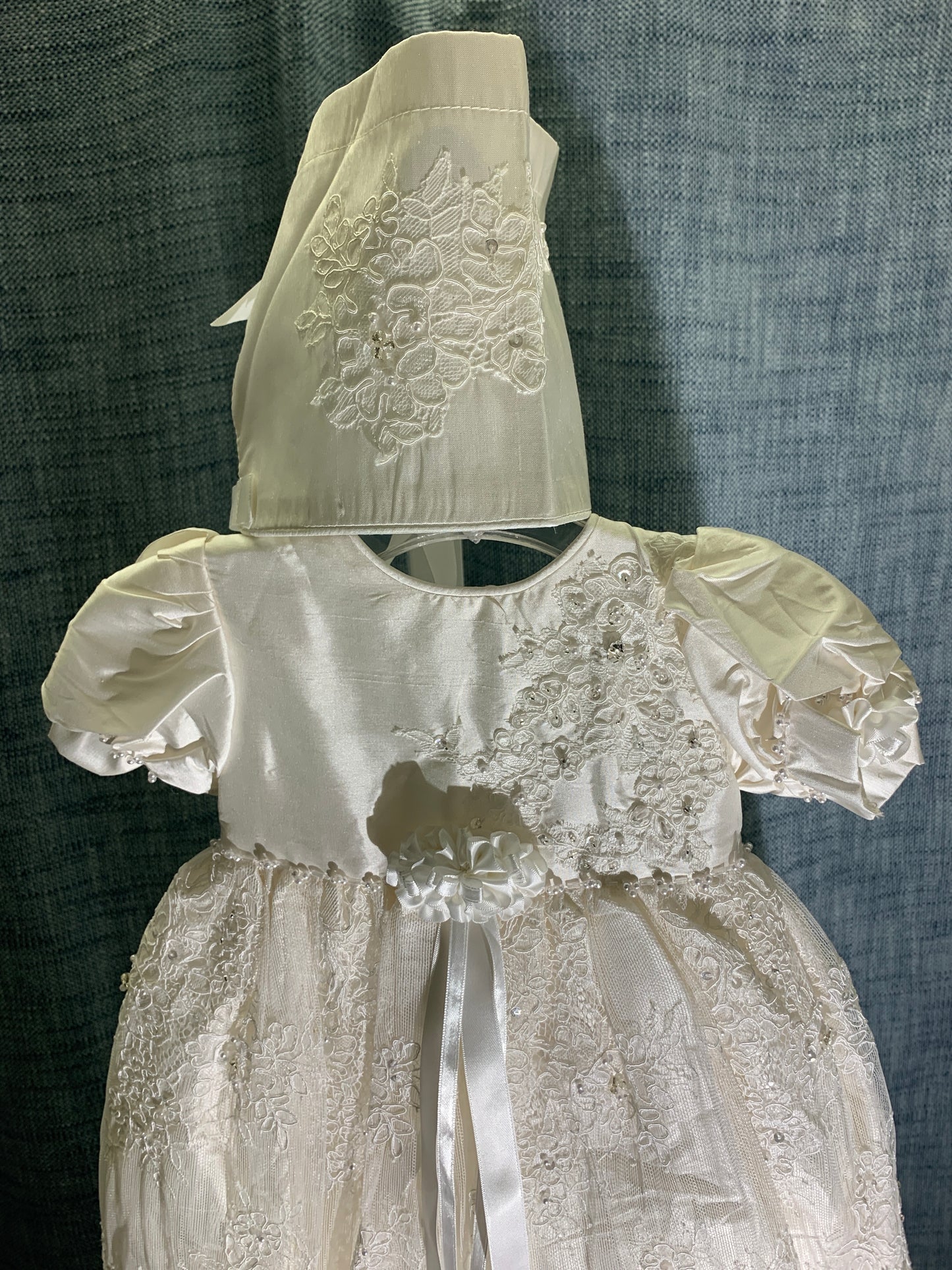 Girls Christening Dress #Rose-c