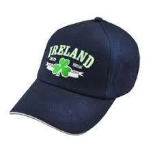 Navy Ireland shamrock baseball cap T6117