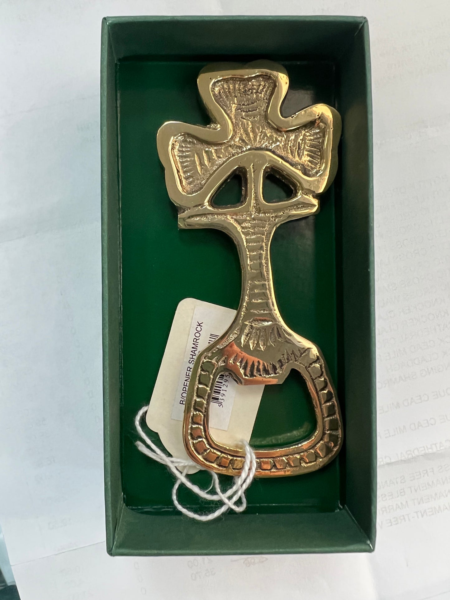 Brass bottle opener sbo01