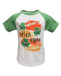 Irish eyes are Smiling tee t7546