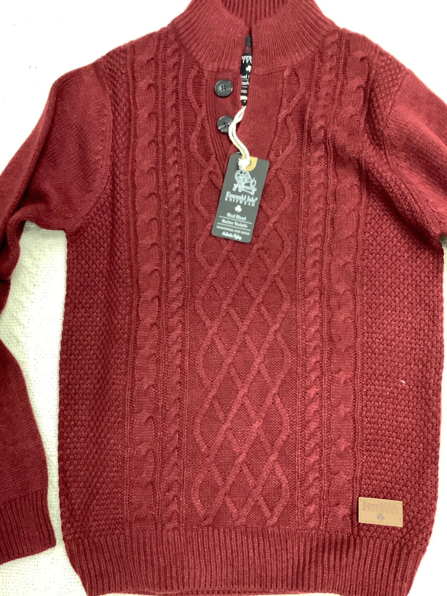 Emerald Isle Men’s Pullover Sweater