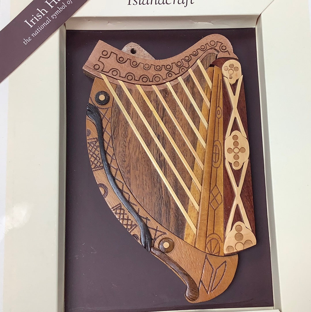 The Irish Harp Wall Hanging