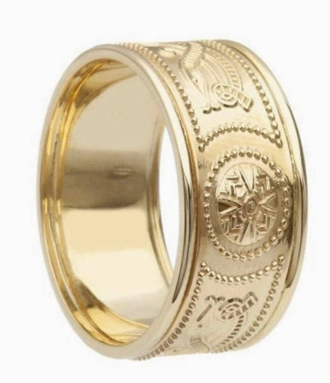Celtic warrior gents band size 11 #10 wed41