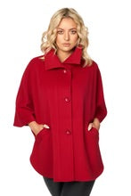 Jimmy Hourihan Hip Length Cape with Collar and Pockets 594