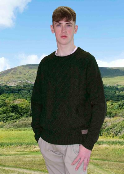 Men’s Dingle pullover Barbour green MW07104