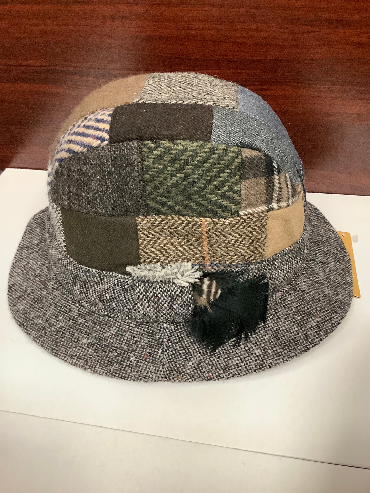 Hanna hats patch grey hat