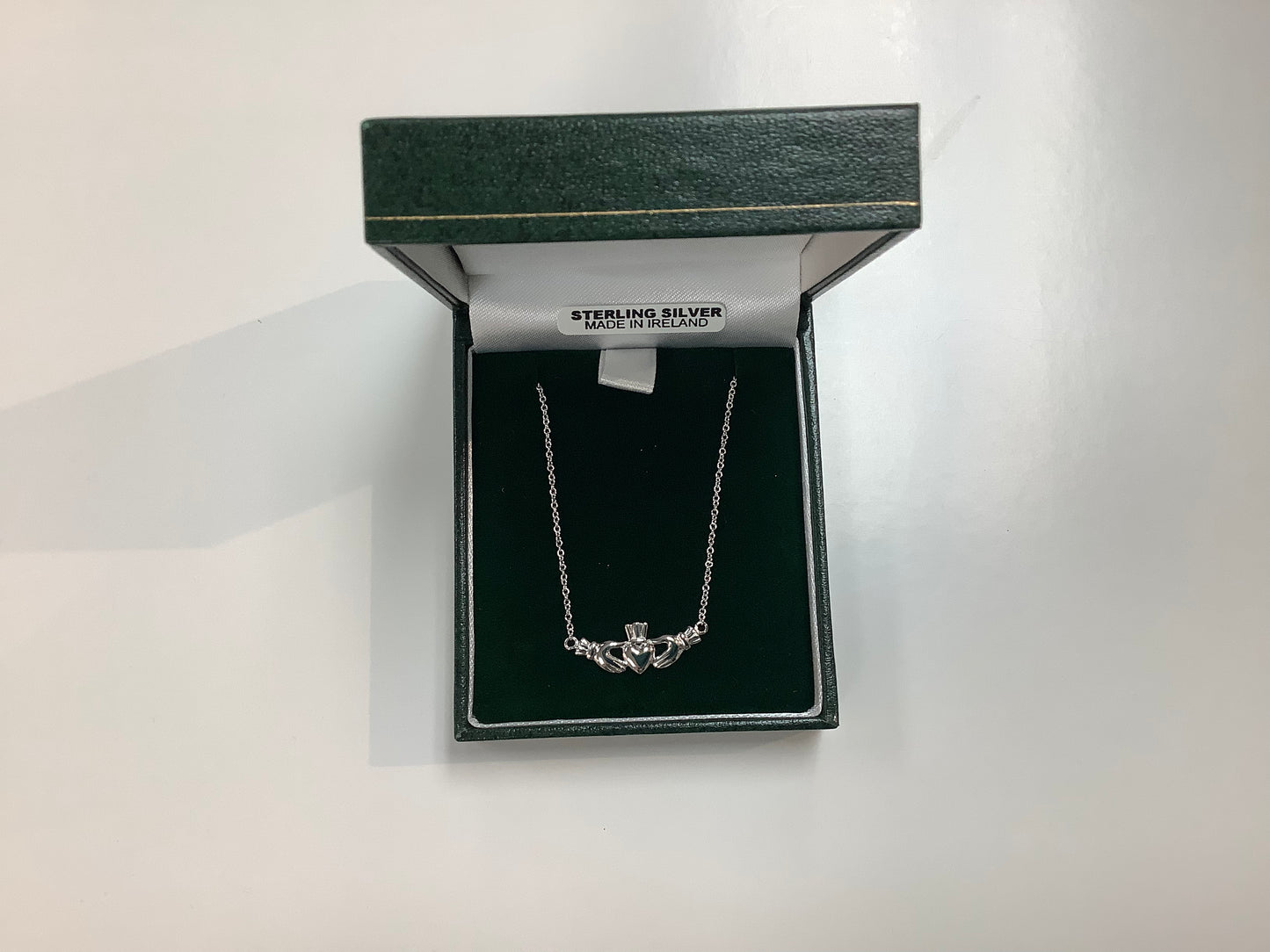 Claddagh Mo Chroi Necklet Silver N118-S