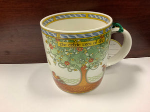 Clara Celtic tree of life mug