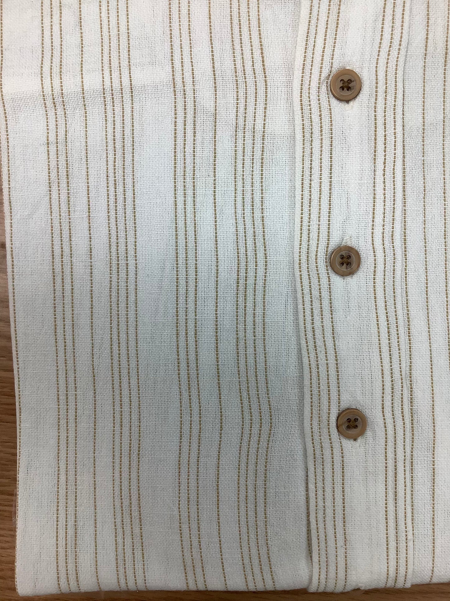 Emerald Isle Mens Linen Grandfather shirt SL1426