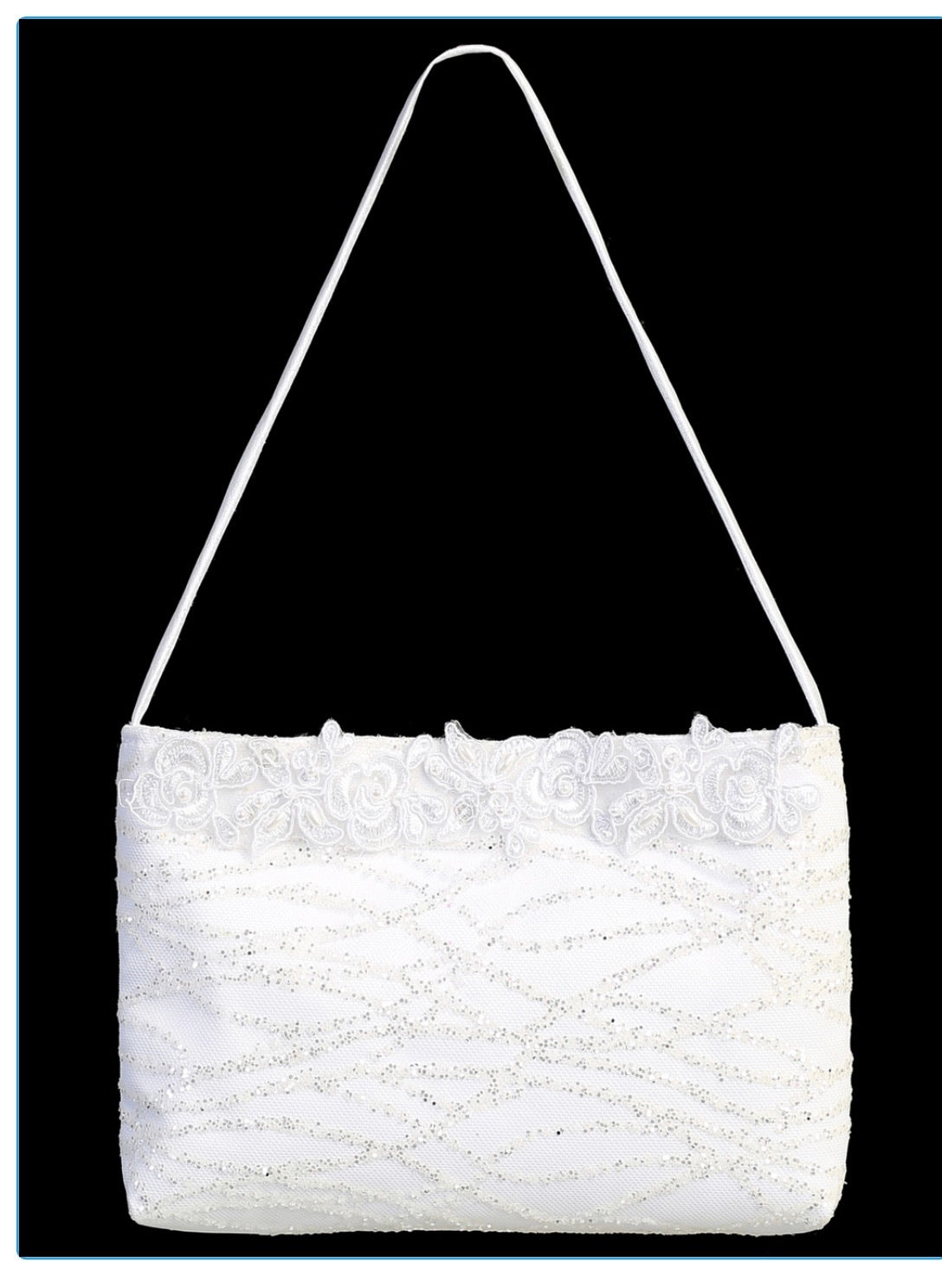 Girls glitter tulle purse CP26