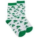 Kids and baby shamrock socks T7022