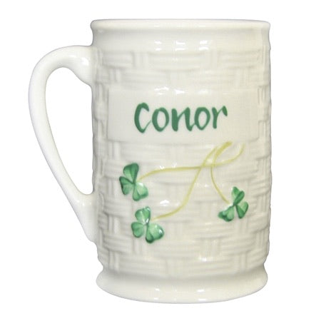 BELLEEK CLASSIC PERSONALISED MUG