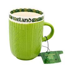 Aran design mug