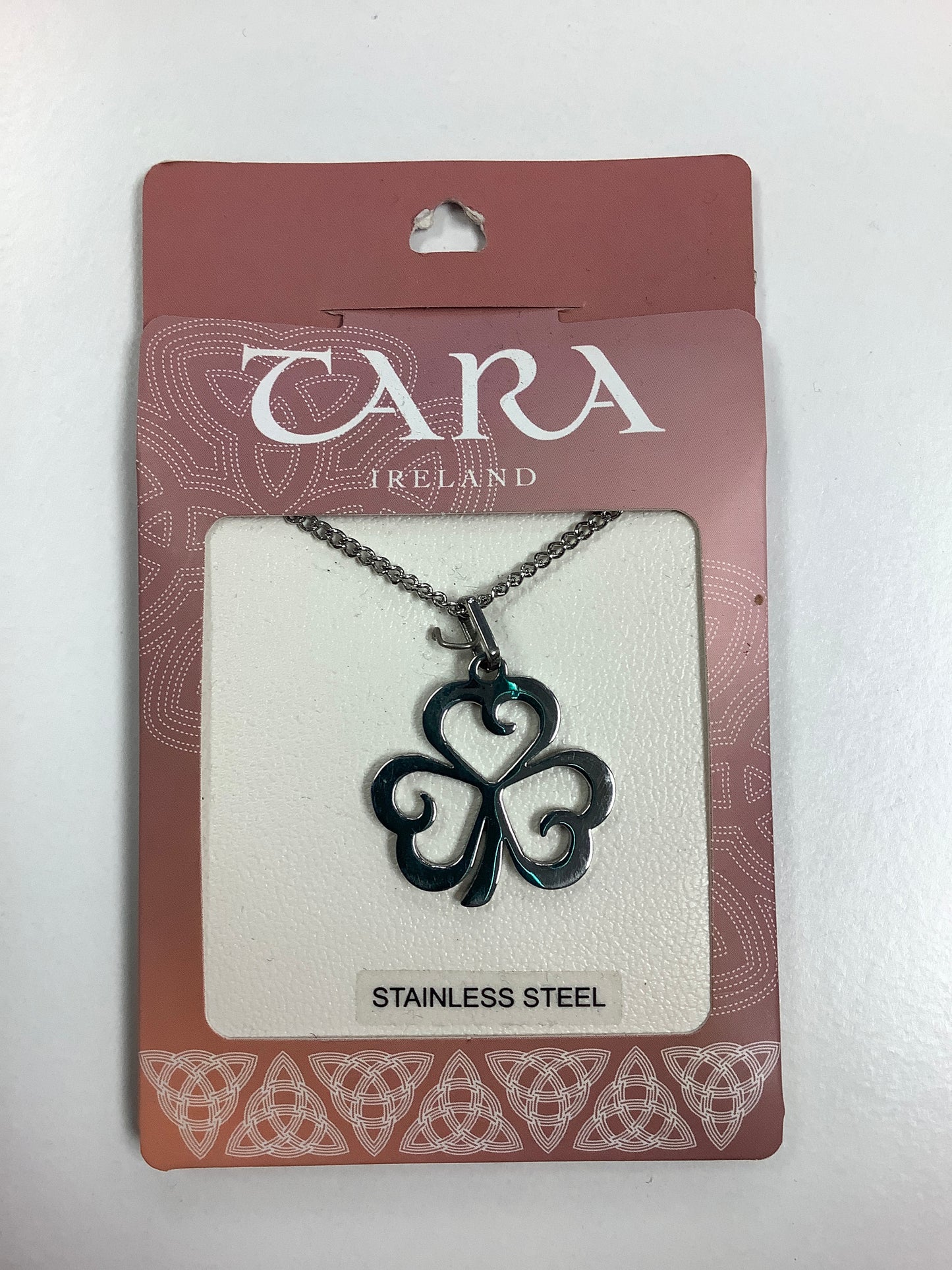 Tara stainless steel shamrock