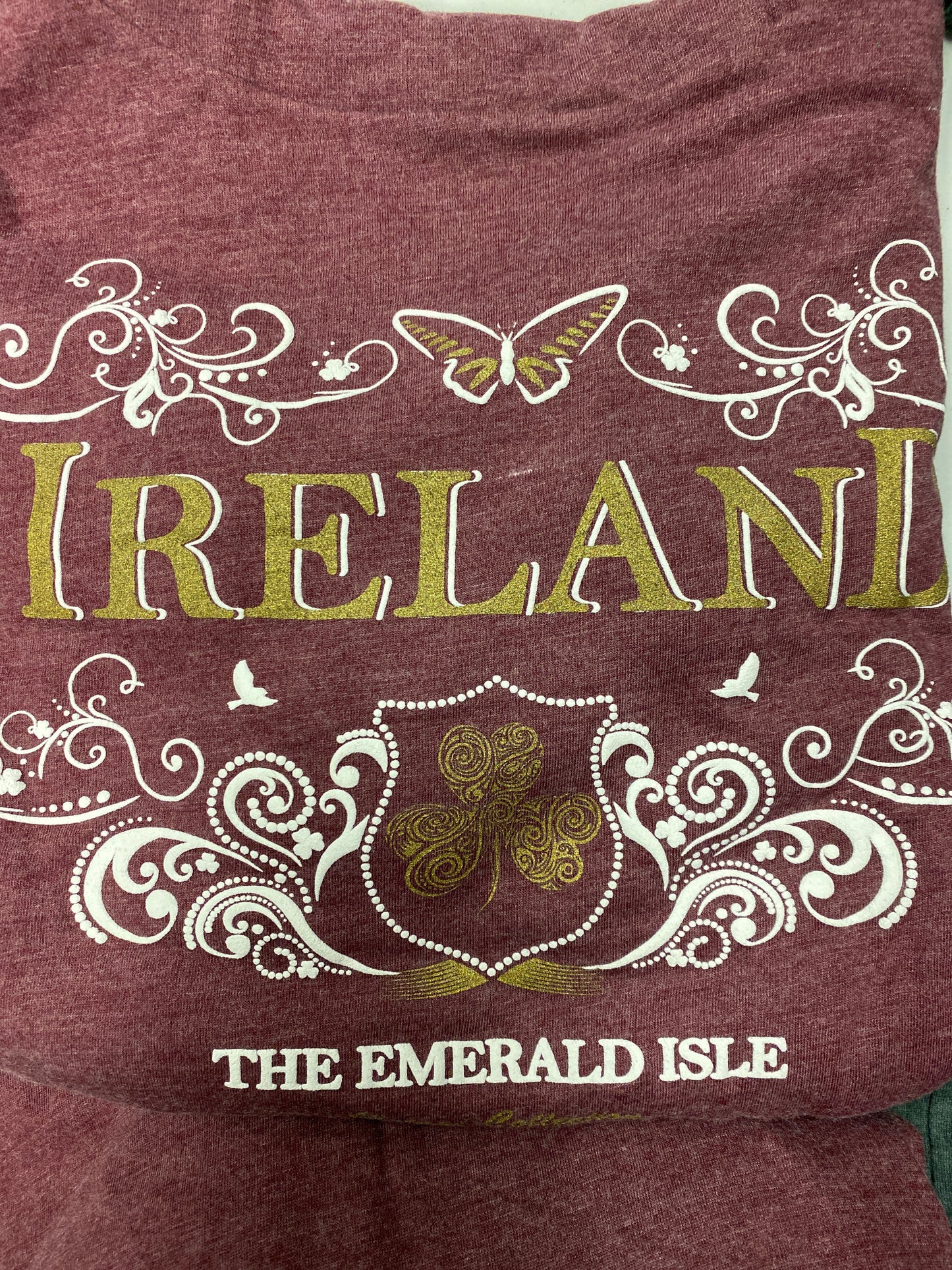 Ireland Roll neck with hood butterfly shirt