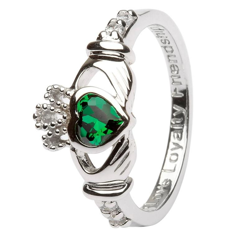 Silver Claddagh & Celtic Rings – Kathleen's of Donegal