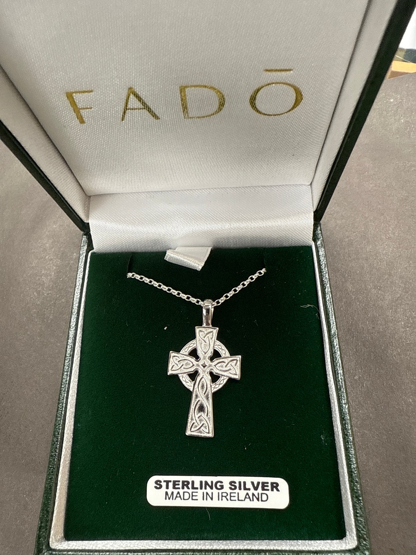 Sterling Silver Celtic Cross Large C203