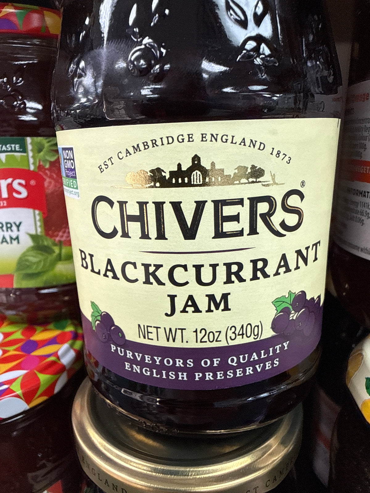 Chivers black currant jam