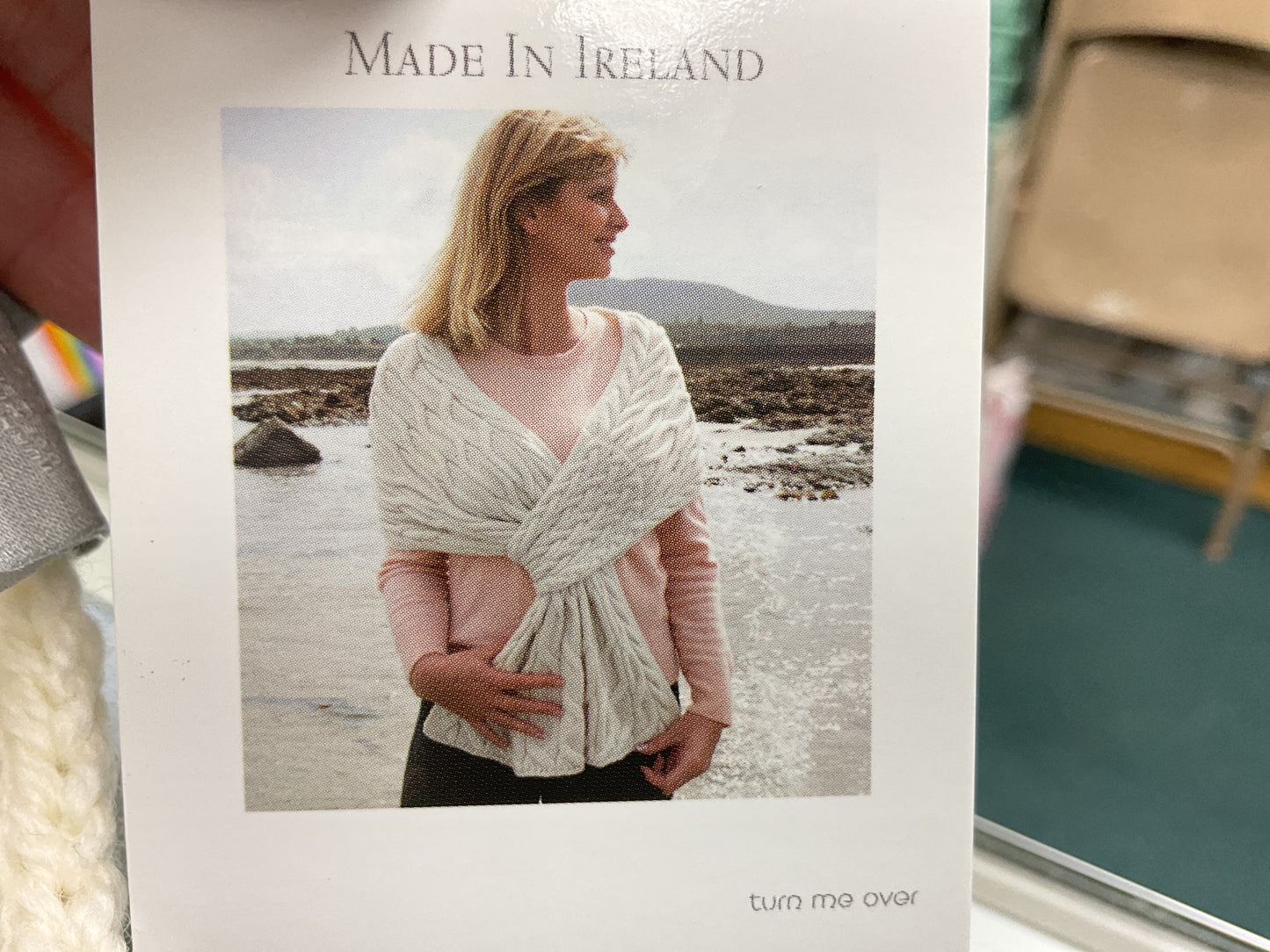 B681 Pull Through Cable Shawl