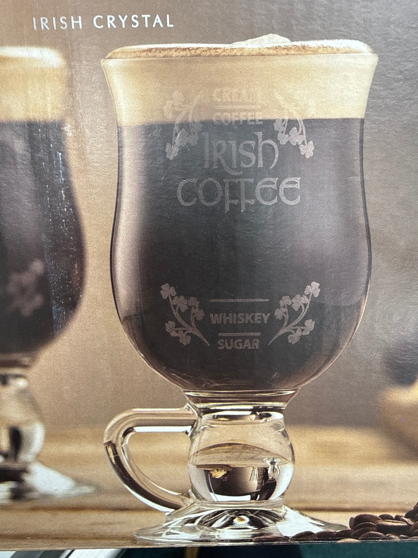 Irish coffee pair