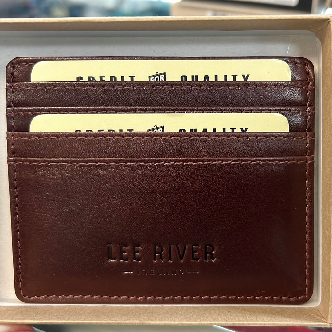 Lee River Slim Leather Card Holder Tomas