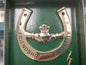 Brass Claddagh Horseshoe