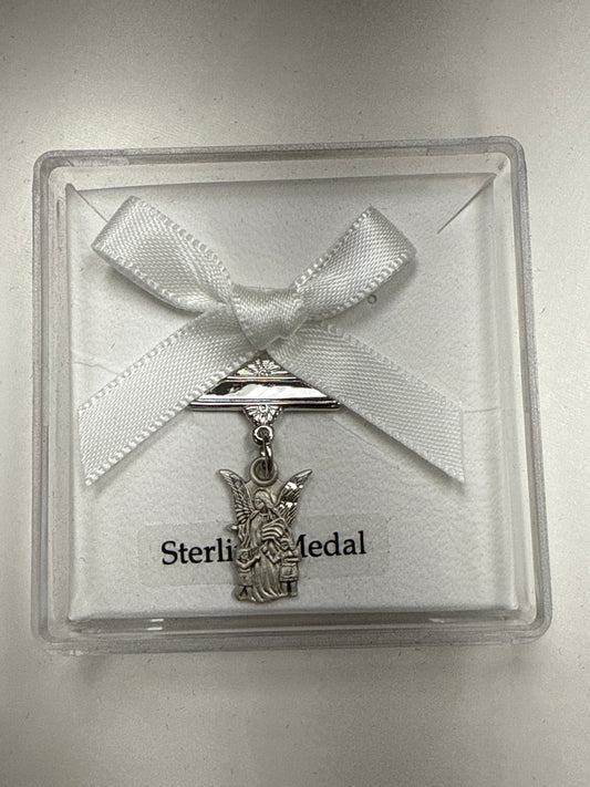 Guardian Angel Baby Pin