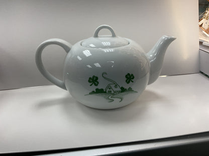 Old Irish blessing teapot