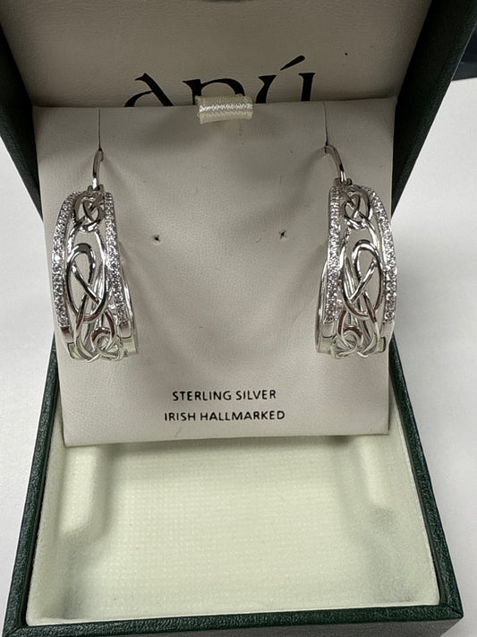 Anu Celtic Hoop Earrings A2040