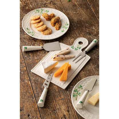 0177 Belleek Shamrock Cheese Board