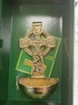 Brass water font