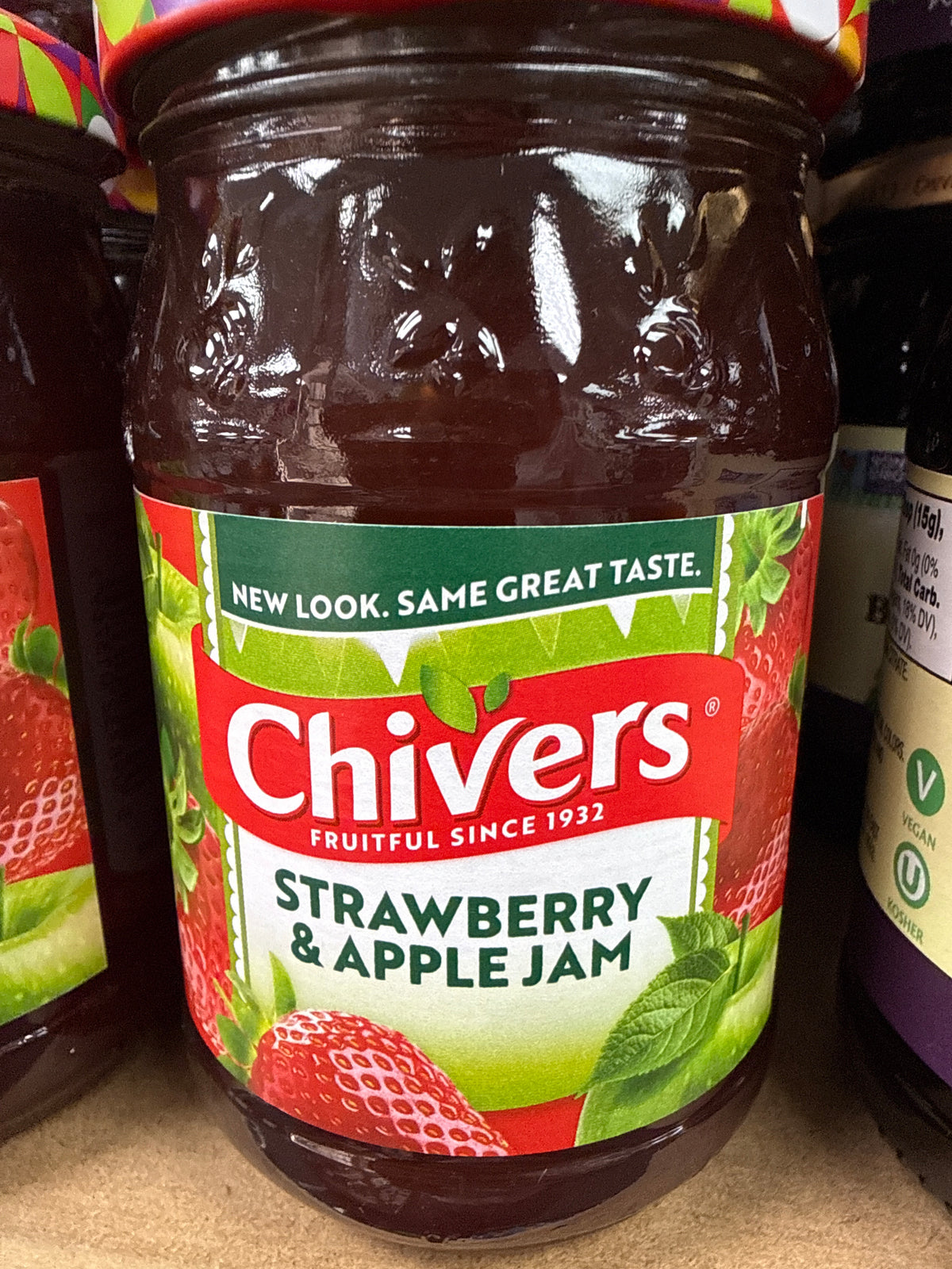 Chivers Strawberry & Apple Jam