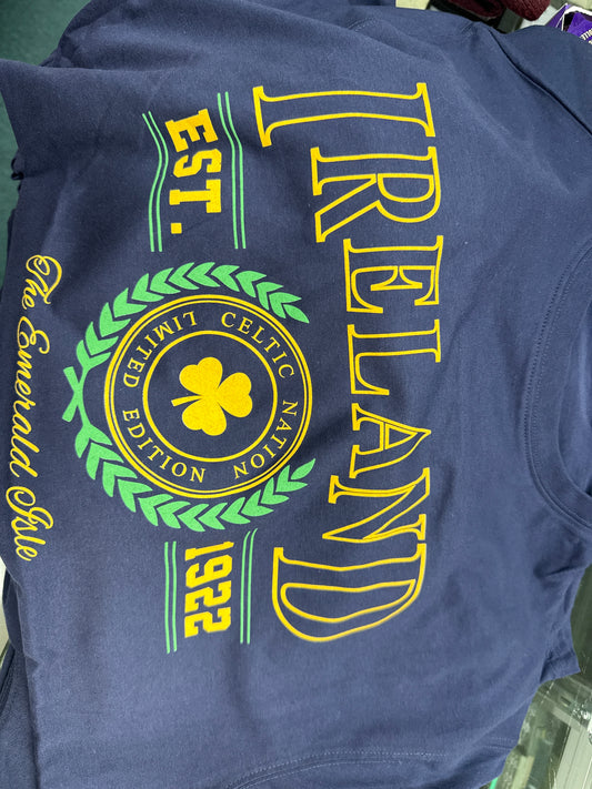 Ireland Navy TShirt T1385