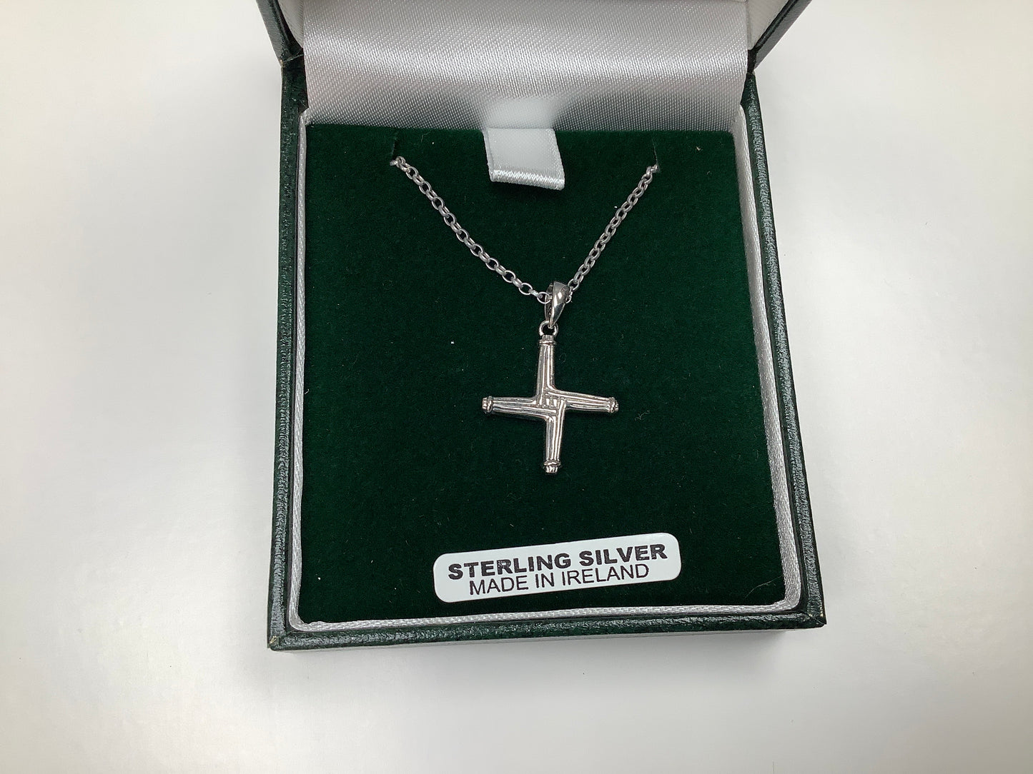 Sterling silver st. Bridgid cross
