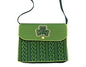 Shamrock Emblem Knit Bag