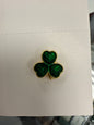 Shamrock lapel pin