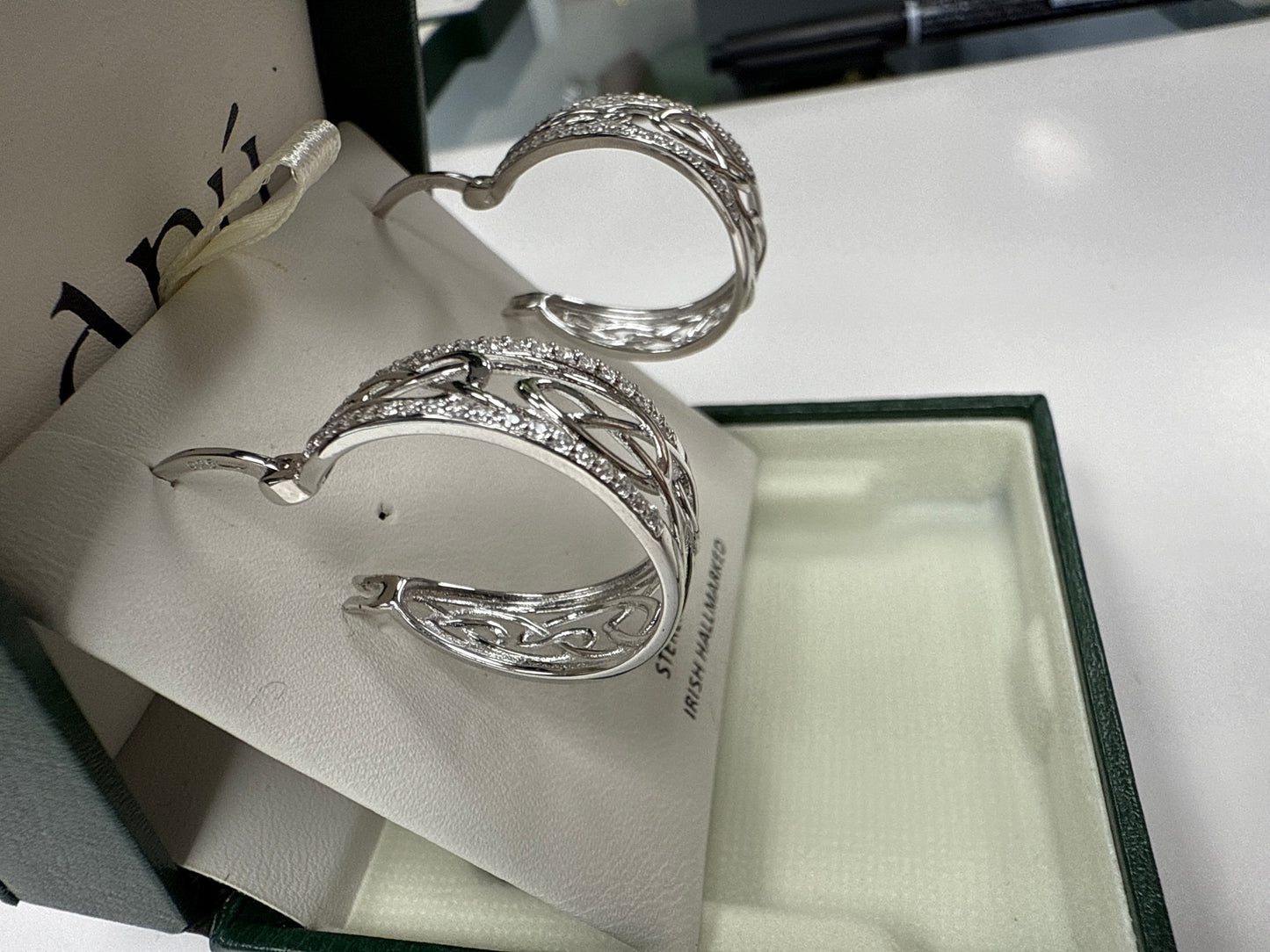 Anu Celtic Hoop Earrings A2040