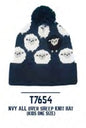 Navy All Over Sheep Kids T7654