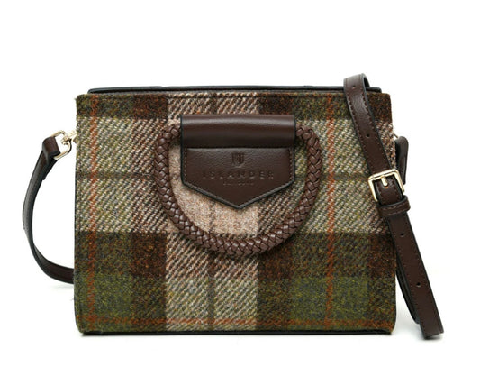 The Arran Tote- Chestnut Tartan