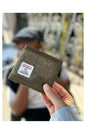 Men’s Tweed Wallet - Chestnut Herringbone