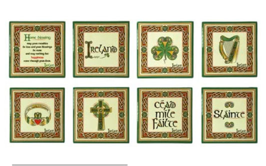 Ceramic Coasters with cork backing