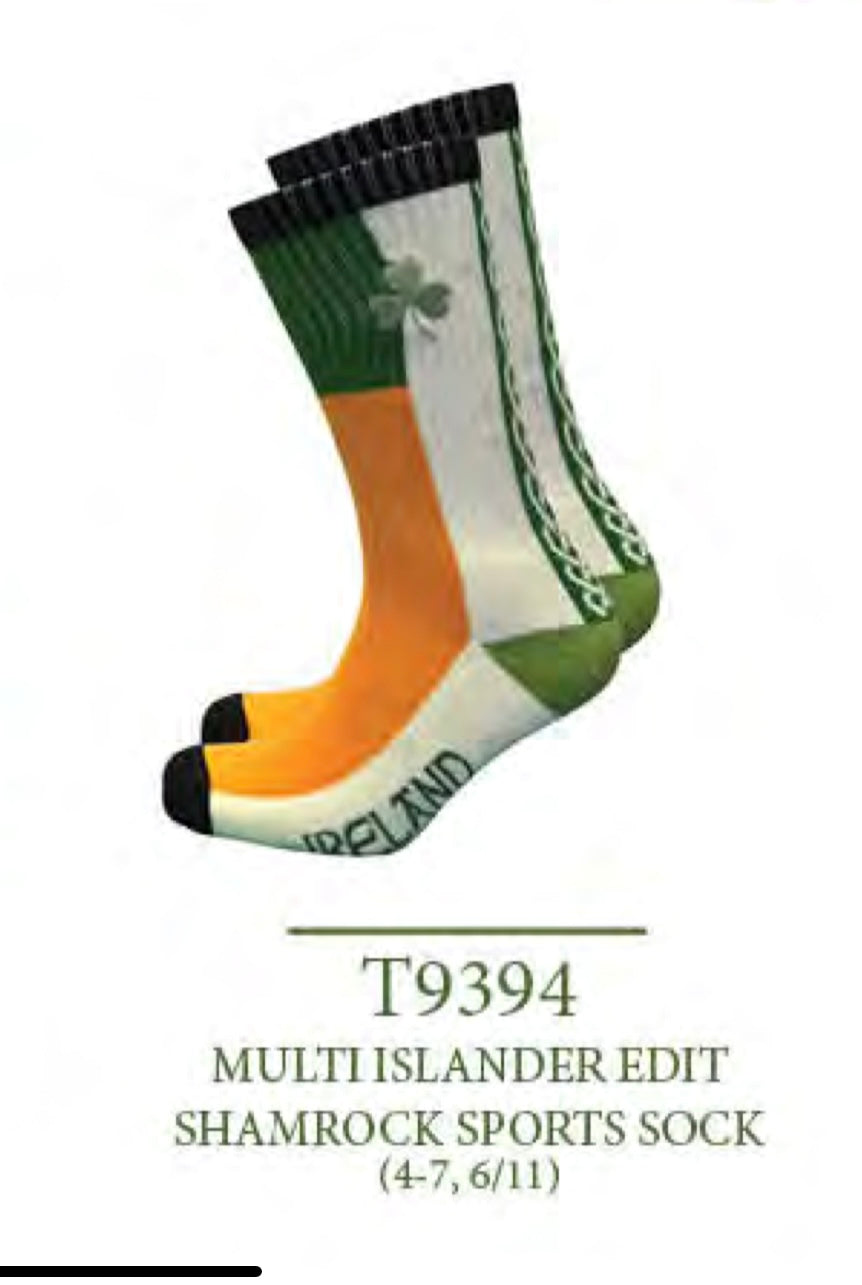 Islander Shamrock Sport Sock T9394
