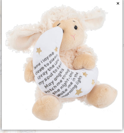 7” Bedtime Prayer Lamb