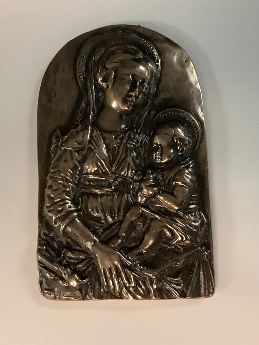 Madonna and Child plaque