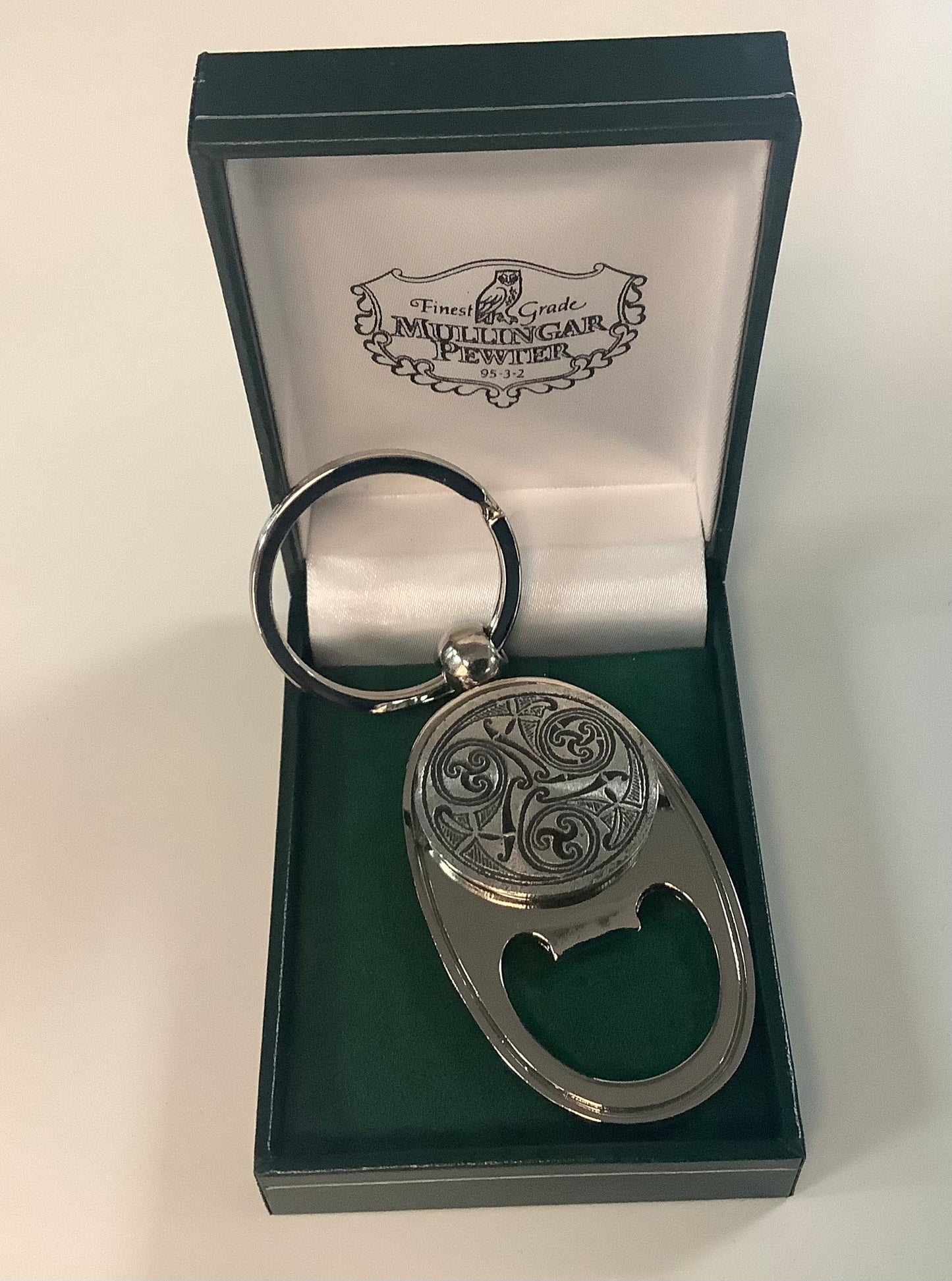 Mullingar Pewter Bottle Opener Keyring P262