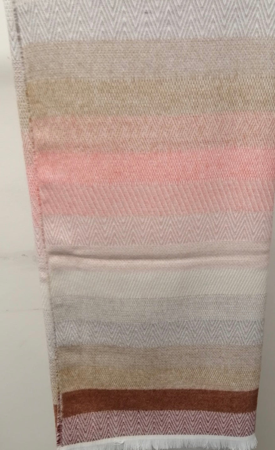 Fringed Shawl in Summer Tones by Jimmy Hourihan 9224 522779