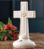 Belleek Love Knot Cross 46673