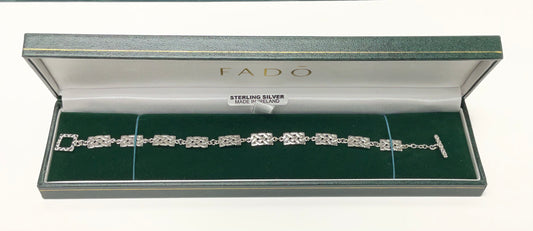 Fado Sterling Silver Celtic Knot Bracelet BT430