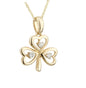 14K GOLD DIAMOND SHAMROCK PENDANT
SKU: S45610